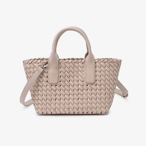 Vegan leather (mini) tote